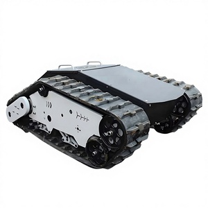Châssis de robot électrique 48V de 125 kg de charge utile, fabriqué en Chine par WD, avec chenilles en caoutchouc pour motoneige, neuf et d'occasion, pour la construction et l'agriculture - Product Image 1
