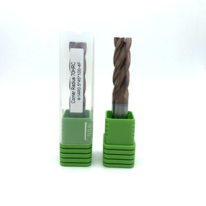 Tungsten carbide 3 Flutes tiain tráng cuối phay Cutter Set cho máy cắt CNC - Product Image 3