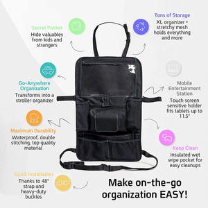 Multifunción auto del asiento trasero del organizador con el titular de la tableta - Product Image 3