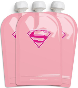 <strong>Uni</strong>-Pak Eco Friendly Plastic Mylar Stand up Pouch Suction NozzleCustom Shape Mylar <strong>Bag</strong> Spout Pouch Package Baby Food - Product Image 3