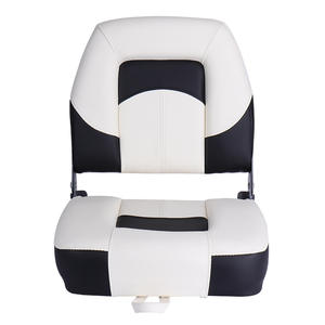 Sièges de bateau pliables en aluminium imperméables et anti-UV pour yachts et bateaux rapides, pour la pêche au leurre, fournitures marines - Product Image 1