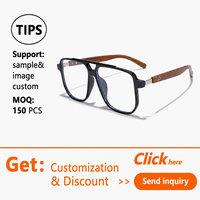 Lunettes carrées classiques personnalisées Sunray OEM ODM avec options de couleurs sur mesure pour les acheteurs en gros – Lunettes sur mesure