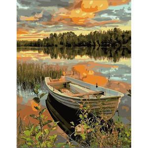 Kit de Pintura DIY para Decoración del Hogar, para Adultos, Mujer Desnuda y Sol, Estética por Números - Product Image 6