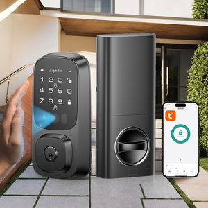 Arpha SP300 Waterproof Palm Vein Smart Door Lock Remote <strong>Unlock</strong> PIN <strong>Code</strong> Keypad WiFi Anti-hijacking Data Memory Card for Home <strong>Use</strong> - Product Image 2