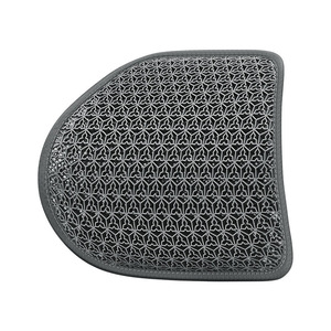 Coussin de siège lombaire oblong en gel nid d'abeille et soie glacée, rafraîchissant et ventilé, toutes saisons, pour la conduite automobile - Product Image 5