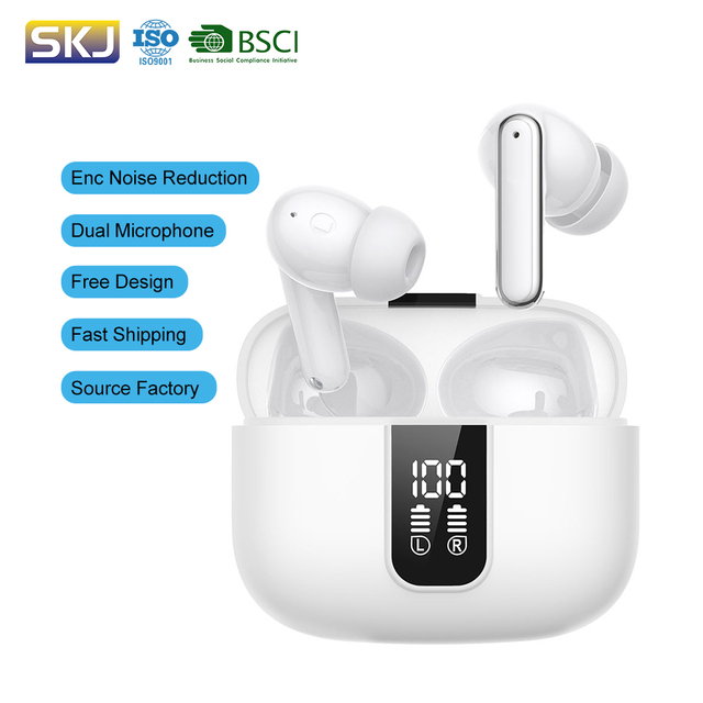 Tws Earbuds True Wireless Gaming Earphones Noise Canceling In-Ear Headsets Earphones Bluetooth 5.3 Sports Headphones