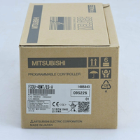 Controlador PLC Serie FX3U-48MT/ES-A, 24DI 24DO, Salida de Transistor, 100-240VAC, Unidad de Control de Movimiento por Pulsos de Alta Velocidad