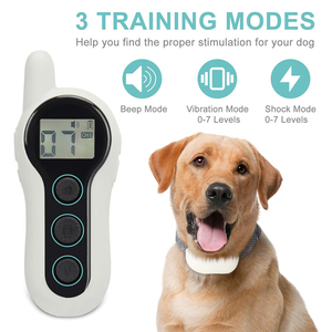 IP67 Waterproof Smart Remote Control <strong>Training</strong> <strong>Collars</strong> for <strong>Dogs</strong> Electric Shock Bark <strong>Training</strong> - Product Image 3