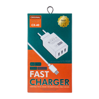 Essager — chargeur universel pour téléphone portable, adaptateur multiport usb 2A, charge rapide 18W, avec micro/IOS/type-c pour Smartphone