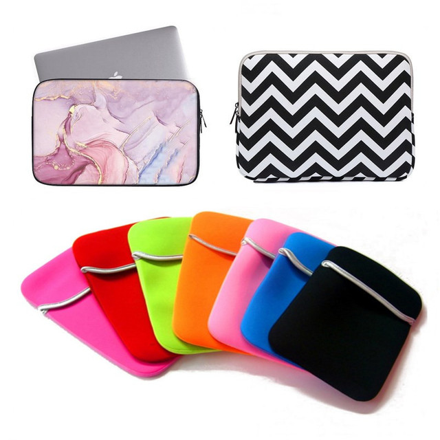 Custom Design Size Neoprene Laptop Sleeve Bag Sublimation Printed Laptop Bag