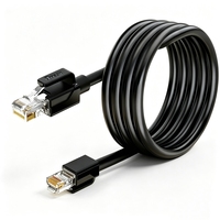 DT-LA6000U 26AWG CAT6 Kabel Ethernet UTP Kabel Patch Jaringan Konektor RJ45 untuk Koneksi Jaringan