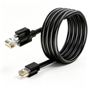 Câble Ethernet CAT6 UTP DT-LA6000U 26AWG, cordon <span class=keywords><strong>de</strong></span> raccordement réseau, connecteur RJ45 pour connexion réseau - Product Image 1