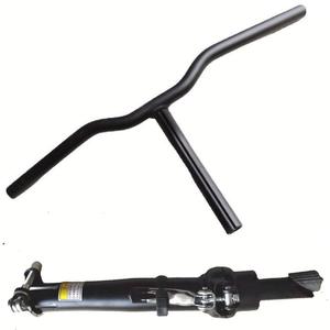 Les fabricants fournissent un guidon en forme de T noir de 22.2mm pour les bicyclettes pliantes de route. - Product Image 1
