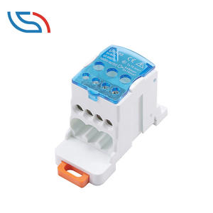 Boîtier de distribution Ukk500, 8 prises, 250A, 1000V AC, bornier de câblage industriel, montage sur rail DIN - Product Image 2