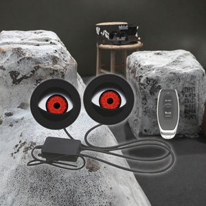 Phare LED <span class=keywords><strong>dynamique</strong></span> 12V Devil Eye à clignotement, télécommande, pour <span class=keywords><strong>voiture</strong></span> et moto, <span class=keywords><strong>avec</strong></span> 6 modes, état neuf - Product Image 3