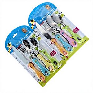 CASAMAX AS-1805 Juego de Cubiertos para Niños de Acero Inoxidable Modelo Multicolor - Product Image 1