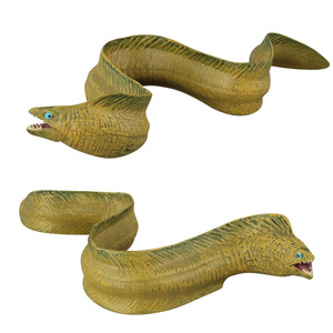 Estatuilla de animales del océano <span class=keywords><strong>Moray</strong></span> <span class=keywords><strong>Eel</strong></span> Dunkleosteus Pez espada criatura marina sólida juguete educativo para niños - Product Image 4