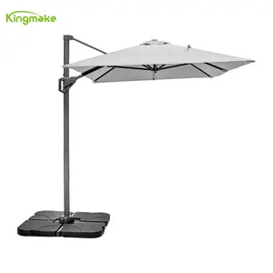 Vente en gros en usine Parasol de jardin de luxe pour restaurant, café, hôtel Parasol de jardin commercial d'extérieur de grande taille Pare-soleil Big Um