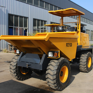 <span class=keywords><strong>Fcy30</strong></span> Neuer Frontlader-Betonkipper 4x4 Rad Mini-Baustellenkipper 3 Tonnen Bergbau-Muldenkipper CE/EPa Vollhydraulisches System Motor 1,5cbm - Product Image 3