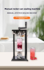 美惠<span class=keywords><strong>2026</strong></span>升级版便携式商用半自动封罐机手动市场摊位饮料咖啡瓶封口机 - Product Image 3