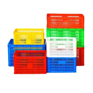 Plastic <b>Storage</b> Bins Rectangle 20-35L <b>Stackable</b> Turnover <b>Box</b> Eco Friendly Food Grade PP Material - Product Image 1