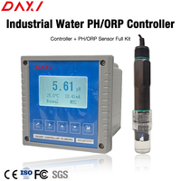 Pengontrol PH Online Presisi Tinggi RS485 Modbus RTU Perangkat Pemantau PH Air Industri untuk Air Limbah
