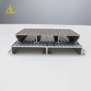 Aluminum Extrusion Profiles Customized Extruded Aluminum Outdoor Decking For Patio Fireproof Waterproof Garden Floor Decking