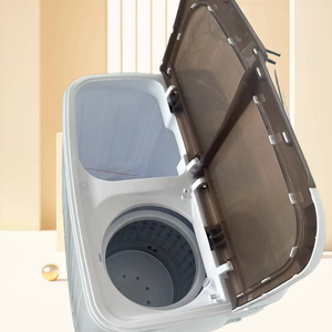 Lavadora y Secadora Semiautomática de Doble Tina de 5 kg, Eléctrica, de Plástico, Compacta, para Uso Doméstico, Nueva, Venta Directa de Fábrica - Product Image 5