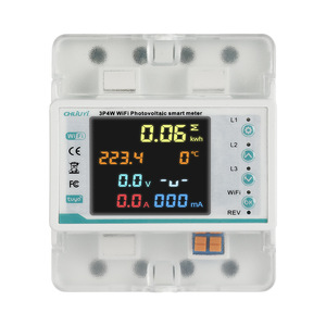 Chliuyi 3P4W Wifi Photovoltaic Smart Meter 1A <b>Three</b> Phase With Led Display And Remote Control For Energy Monitoring - Product Image 1