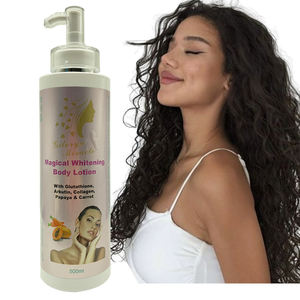 Loción Blanqueadora Mágica Gilorya Miracle OEM con Logotipo Personalizable, con Gluta, Papaya, Zanahoria, Arbutina y Colágeno, Aroma Natural, para Piel de Mujeres Negras - Product Image 2