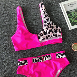 <span class=keywords><strong>Maillot</strong></span> <span class=keywords><strong>de</strong></span> <span class=keywords><strong>bain</strong></span> Bikini Micro Thong String brésilien LEOPARD Mini Top Bra Bottom pour <span class=keywords><strong>femme</strong></span> - Product Image 5