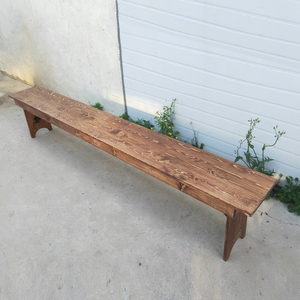 Banco plegable <span class=keywords><strong>de</strong></span> madera sólida <span class=keywords><strong>de</strong></span> <span class=keywords><strong>pino</strong></span> blanco, silla <span class=keywords><strong>de</strong></span> mesa simple portátil retro, venta al por mayor - Product Image 1