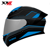 HELM XXP ICONIC SQUALL NEXOM Factory Direct Modular Flip Helmet CE/ABS Desain Polos Visor Transparan Bersertifikasi DOT/ECE/CCC Semua Ukuran