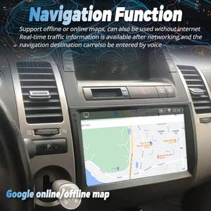 Estéreo Inalámbrico CarPlay con Pantalla Android 13 y Voz AI para Toyota Prius 2006, Radio para Auto con Navegación GPS, Reproductor Multimedia de Video GPS - Product Image 4