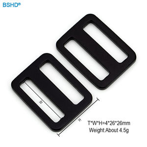 Boucles coulissantes réglables Attaches métalliques à double réglage pour bricolage Accessoires de fabrication de sacs à main à coudre/Fabrication de portefeuilles à faire soi-même - Product Image 6