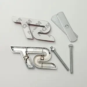 Emblema <span class=keywords><strong>3D</strong></span> in Metallo ST, Badge per Griglia Anteriore Auto, Adesivo per Bagagliaio Posteriore per <span class=keywords><strong>Ford</strong></span> - Product Image 2