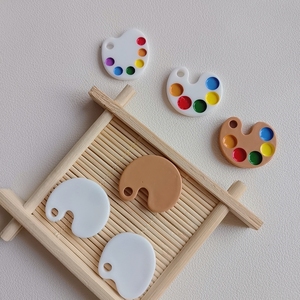 100 pièces de figurines miniatures mignonnes en résine, style tableau de <span class=keywords><strong>dessin</strong></span>, cabochons à dos plat, pour décoration artisanale DIY de maisons de poupées pour enfants - Product Image 2