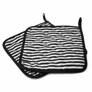 Wholesale Screen Print Home Textiles Cotton Pot Holder Breathable <b>Oven</b> <b>Mitts</b> with Heat Resistance Wholesale Polyester Pot Holder - Product Image 1