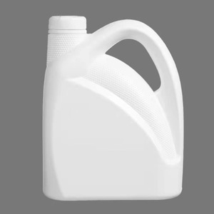 Bouteille d'huile moteur en <span class=keywords><strong>plastique</strong></span> HDPE blanc <span class=keywords><strong>vide</strong></span> de haute qualité 4L pour la vente en gros de lubrifiant d'emballage - Product Image 1