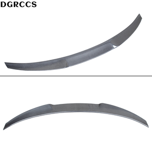 Aileron de coffre arrière en fibre de carbone style CS pour berline A-Class W177 V177 2018-2023, finition polie avec ruban adhésif - Product Image 3