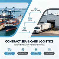 Transitaire maritime professionnel vers les États-Unis DDP, livraison en entrepôt FBA, expédition maritime LCL et FCL avec suivi du fret