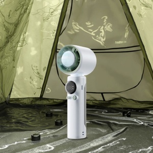 Nouvel Arrivage Ventilateur Personnel Portable Turbo Mini Refroidissant 4000mAh USB Rechargeable à Batterie avec Affichage LED - Product Image 5