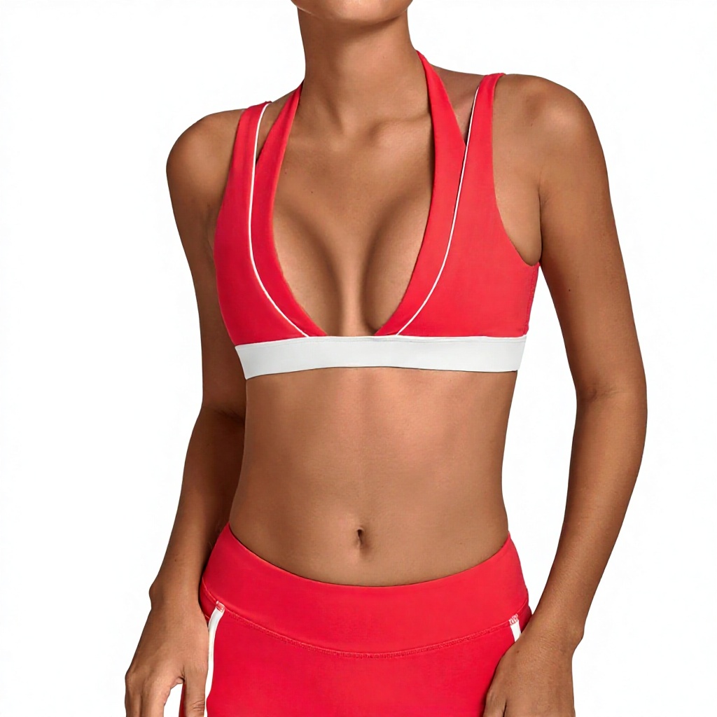 Women's Yoga Workout Sports Bra High Support Four-Way Stretch Spandex/Nylon Eco-Friendly Breathable Activewear Custom Logo Tops
