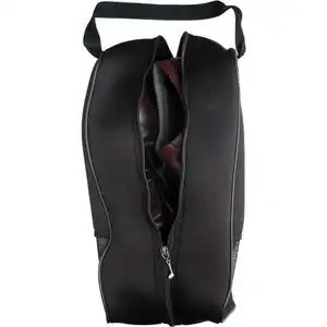 골프 신발 가방 가죽 맞춤형 골프 스포츠 신발 가방 가죽 패션 휴대용 골프 보관 가방