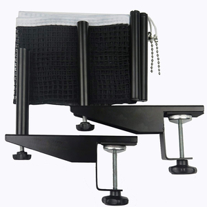 Filet de tennis de <span class=keywords><strong>table</strong></span> noir de qualité supérieure facile à installer avec pince à vis de force et insertion de pince à filet réglable en tension et en <span class=keywords><strong>hauteur</strong></span> - Product Image 3