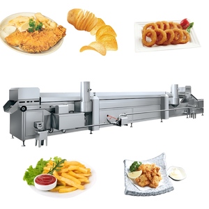 Liên tục <span class=keywords><strong>Fryer</strong></span> máy với điều khiển nhiệt độ sâu <span class=keywords><strong>Fryer</strong></span> pháp khoai tây chiên máy - Product Image 6
