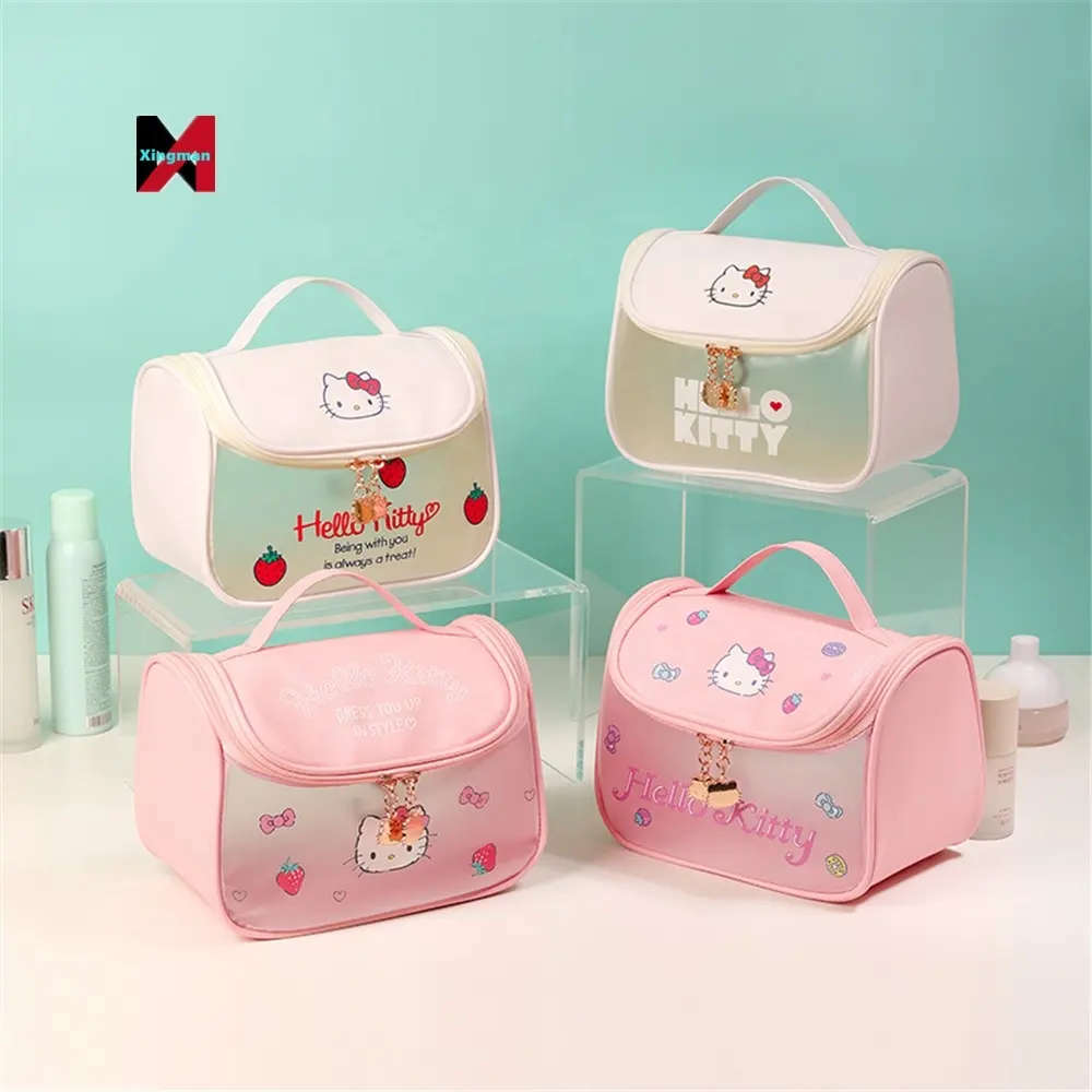 New product ideas 2023 for kids maquillage helloed a kitty makeup accessori-ses fashion tote bag small gift boxes