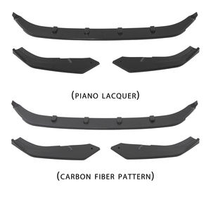 Protector de Carrocería, Divisor de Parachoques Delantero, Labio Delantero de Tres Etapas para <span class=keywords><strong>Golf</strong></span> 7 <span class=keywords><strong>Golf</strong></span> 7.5GTI/<span class=keywords><strong>Rline</strong></span>/R - Product Image 1