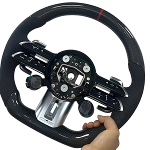 Volant en cuir AMG Dragonfly pour Mercedes W177 W205 W213 X247 X253, de l'ancien au nouveau modèle - Product Image 6