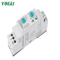 YOGU ERV-08 YOGU ERV-08 Relay Waktu Tunda Multifungsi Din Rail Timer Relay Cocok untuk Panel Kontrol Industri